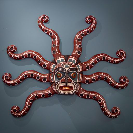 Octopus Mask 48343