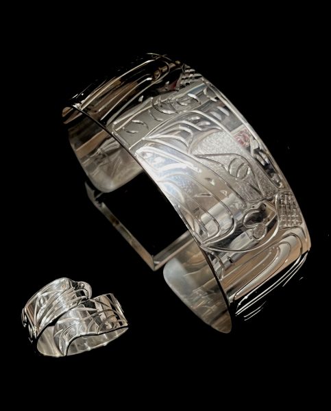 Eagle Bracelet and Ring