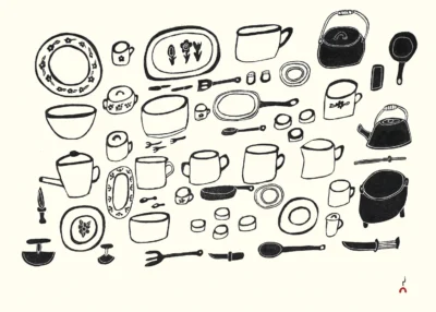 ANANAANAMA UUTSITINGI (My Mother's Kitchen Set)